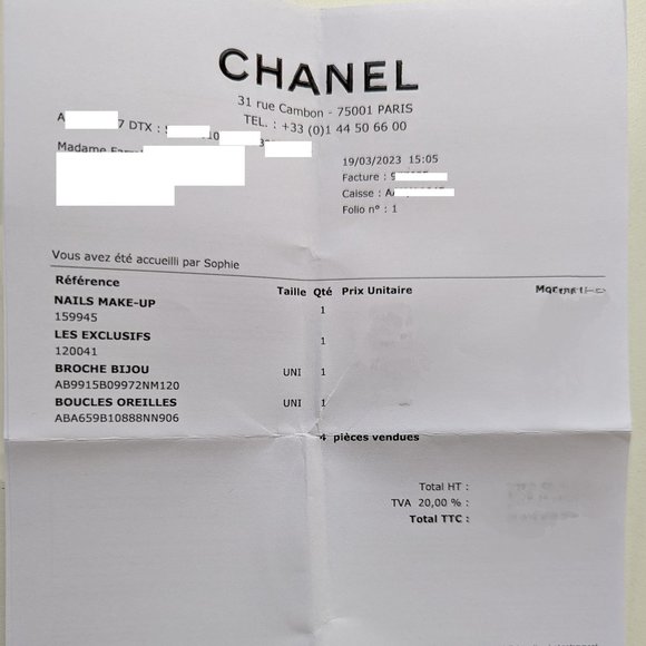 BNIB Authentic Chanel Light Gold and Crystal Solitaire CC Stud Earrings - Picture 5 of 5